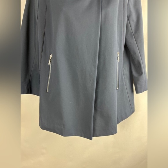 Lafayette 148 Dayle Double Breasted Snap Closure 3/4 Sleeve Tie Waist Jacket 8 - Picture 11 of 16